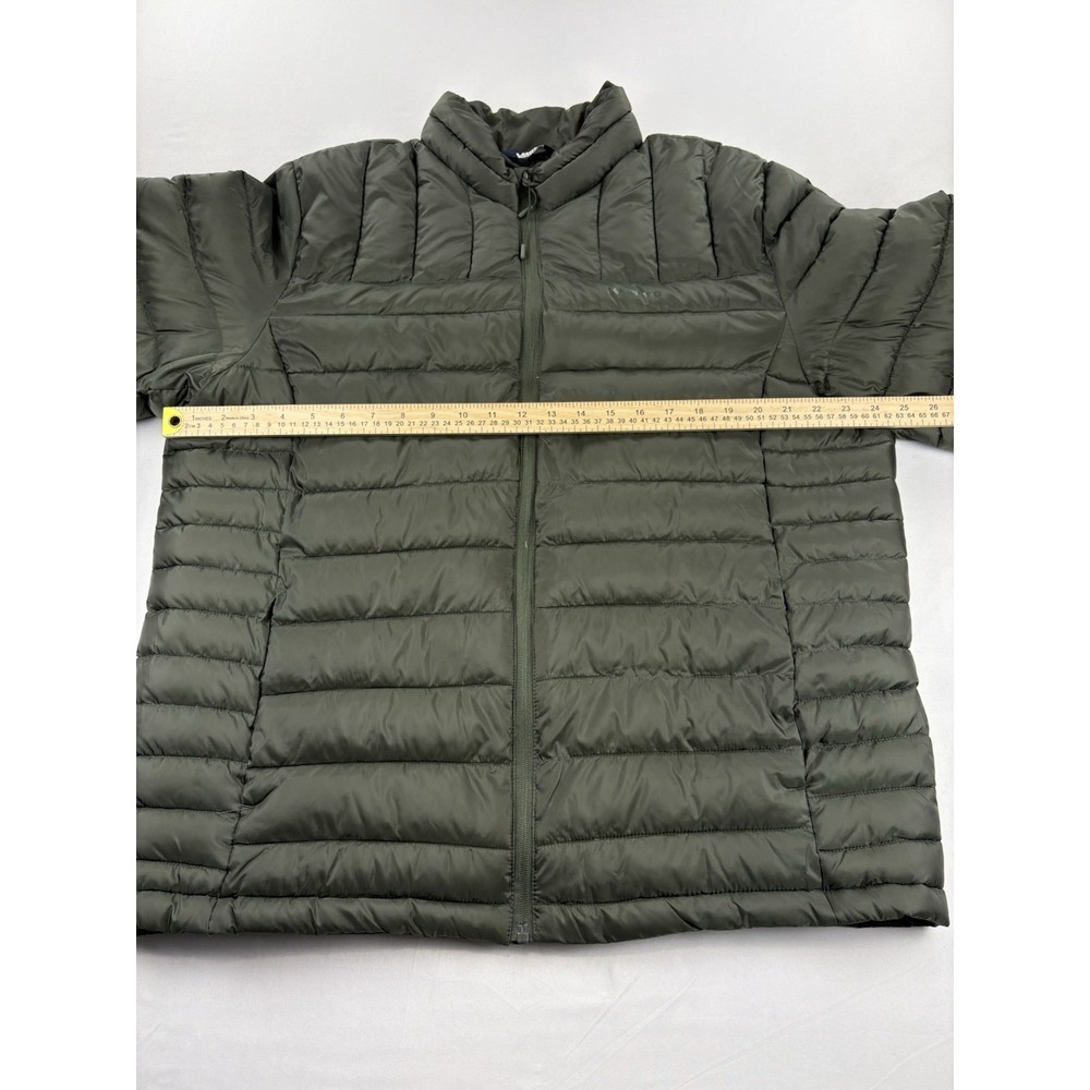 NWT Lands End Packable Puffer Jacket LM35OW426 Olive Green Men's Size XL. - Picture 11 of 16